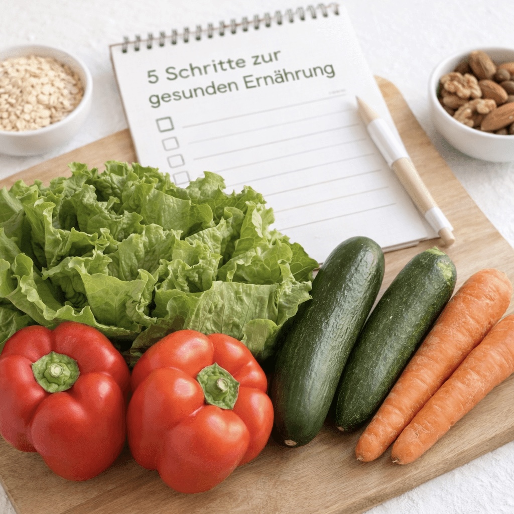 5 schritte zur gesunden ernährung