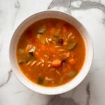 Italienische Gemüsesuppe - Minestrone