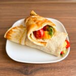 Protein Wrap aus Hüttenkäse