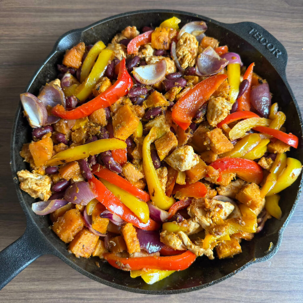 Süßkartoffelpfanne