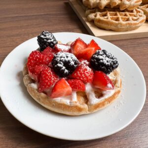 bananen waffeln